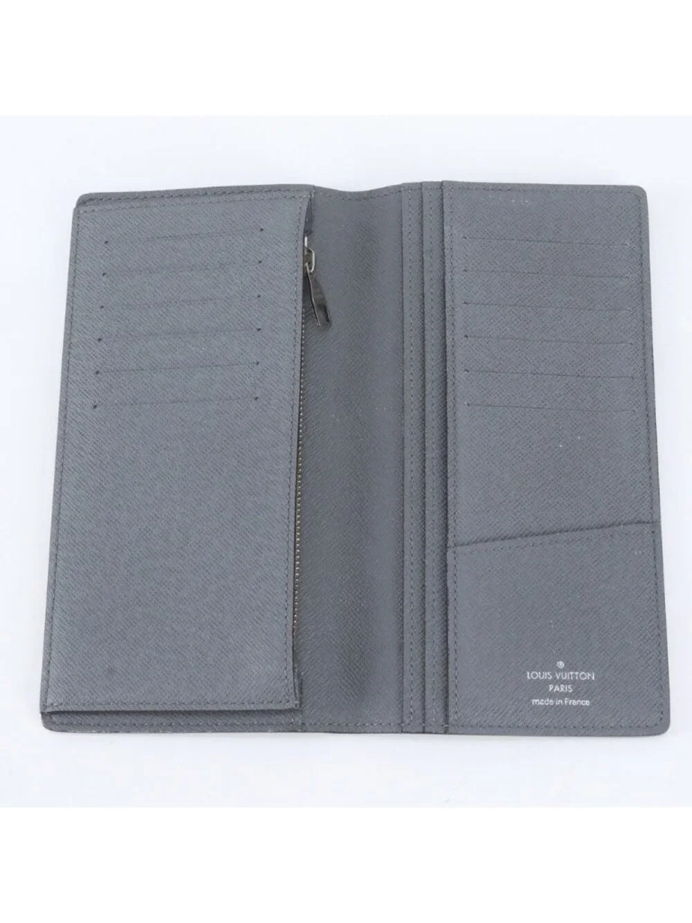 Louis Vuitton Taiga Portefeuille Brazza Glacier Leather Wallet Bifold
